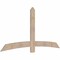 Ekena Millwork Bellingham Smooth Timber Gable Bracket, Douglas Fir, 84"W x 42"H x 1 1/2"D x 5 1/2"F, 12/12 Pitch GBW084X42X0206BEL00SDF - alternate 3